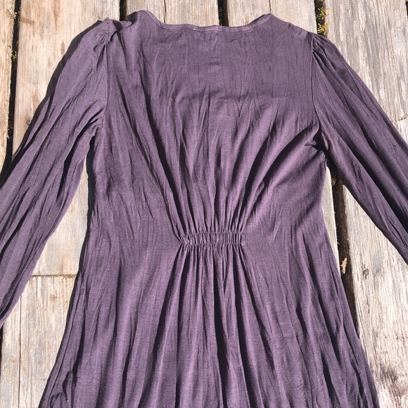 Boho grey crinkle dress - Picture 7 of 7